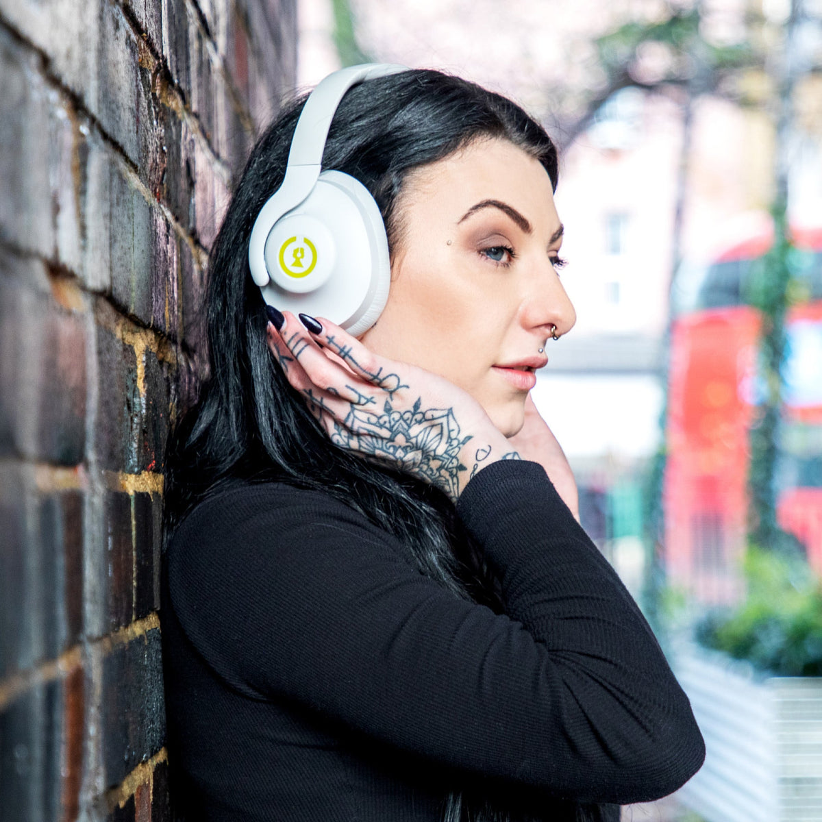 Soho 45\'s Hybrid active noise cancelling wireless bluetooth headphones