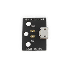 Kitronik Micro USB to 5V breakout