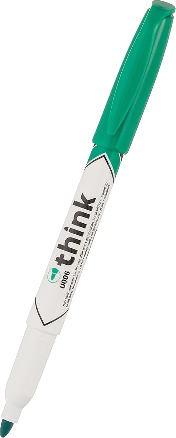 DELI EU00140 Dry Erase Marker Bullet Think Red (1x12)