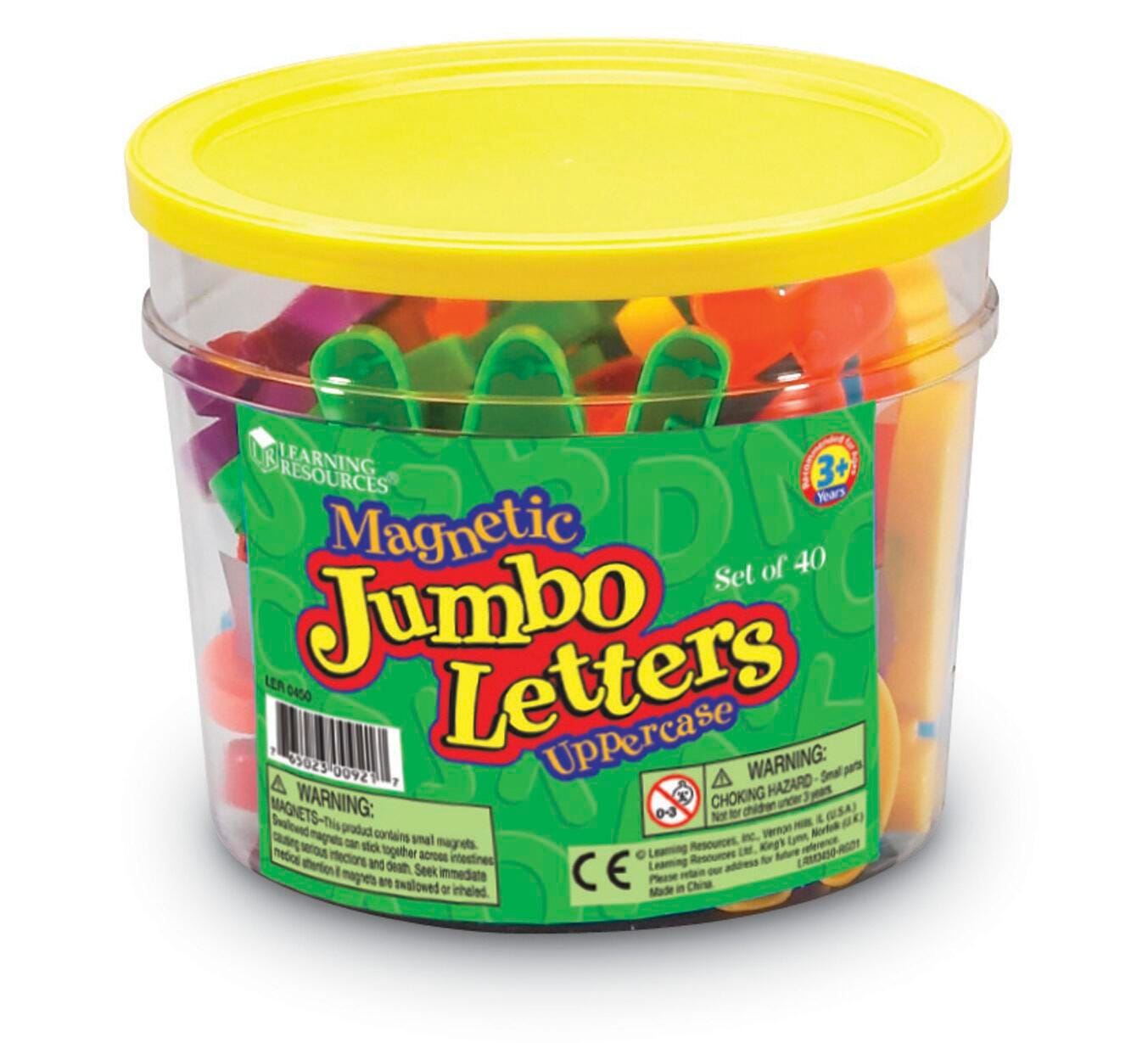 LETTERS MAGNETIC JUMBO PLASTIC UPPERCASE