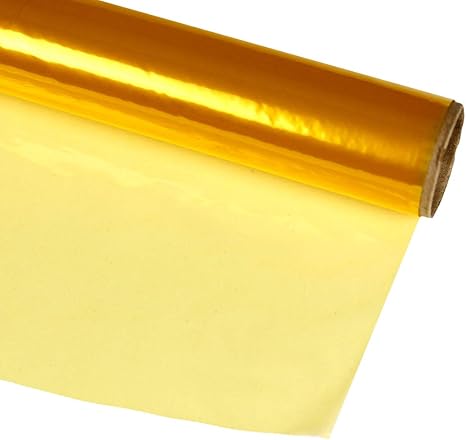 SCO CLEAR WRAP ROLL YELLOW 508MM X 4.5M 1PC -Min Qty 24