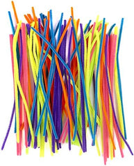 SCO PIPE CLEANERS STEMS ASSORTED 300MM 100PCS -Min Qty 12