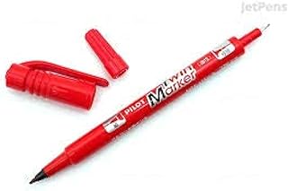 MARKER PEN PILOT TWIN RED