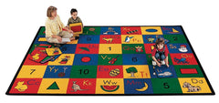 CARPETS FOR KIDS - PREMIUM BLOCKS OF FUN - 5 FT 10 IN X 8 FT 4 IN RECTANGLE