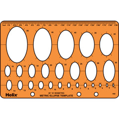 Template Ellipse Helix 26 Ellipses