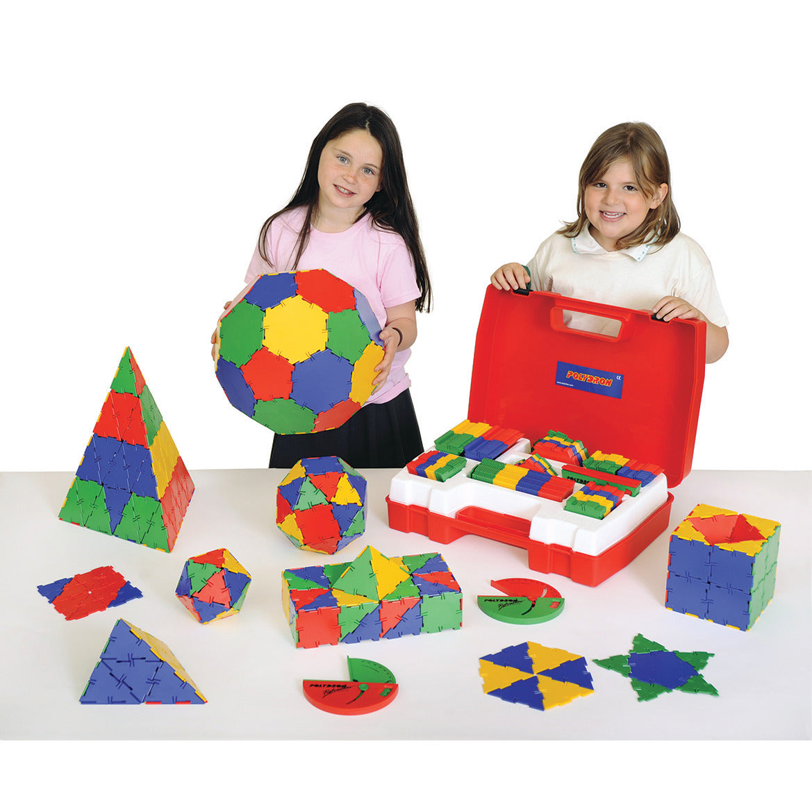 Polydron Geometry Set + Books 1&2