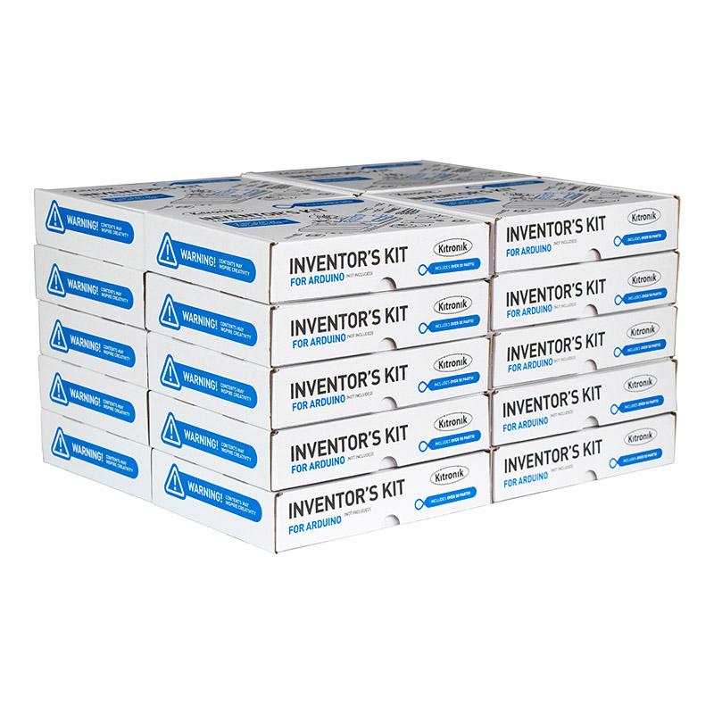 Kitronik Inventors Kit for Arduino- Pack of 20