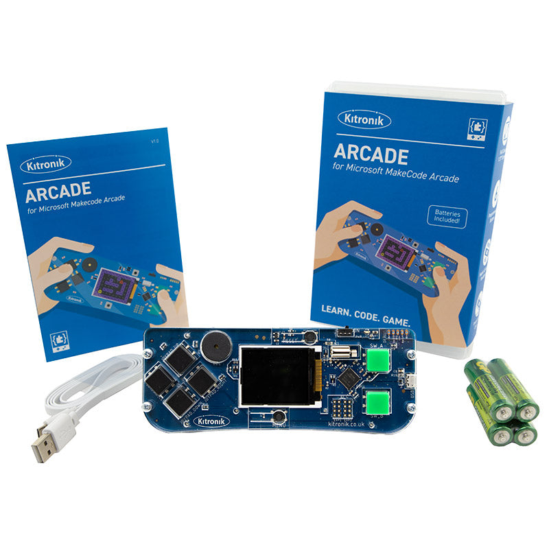 Kitronik Arcade For Makecode Kitronik ARCADE for MakeCode Arcade - Retail Pack – Eduplan International
