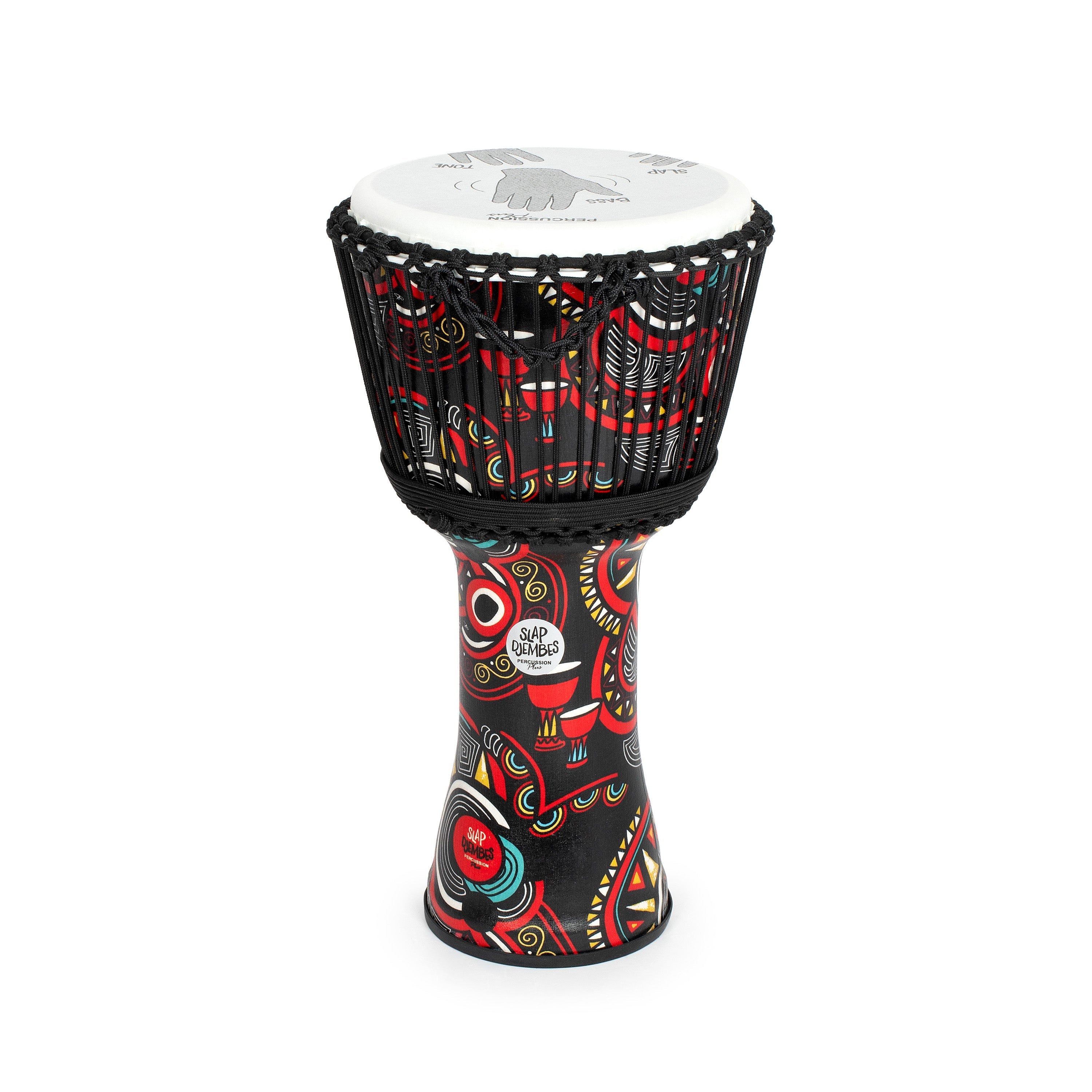 Percussion Plus Carnival Slap Djembe rope tuned – 12 inch
