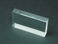 PRISM RECTANGULAR ACRYLIC 125X65X20MM