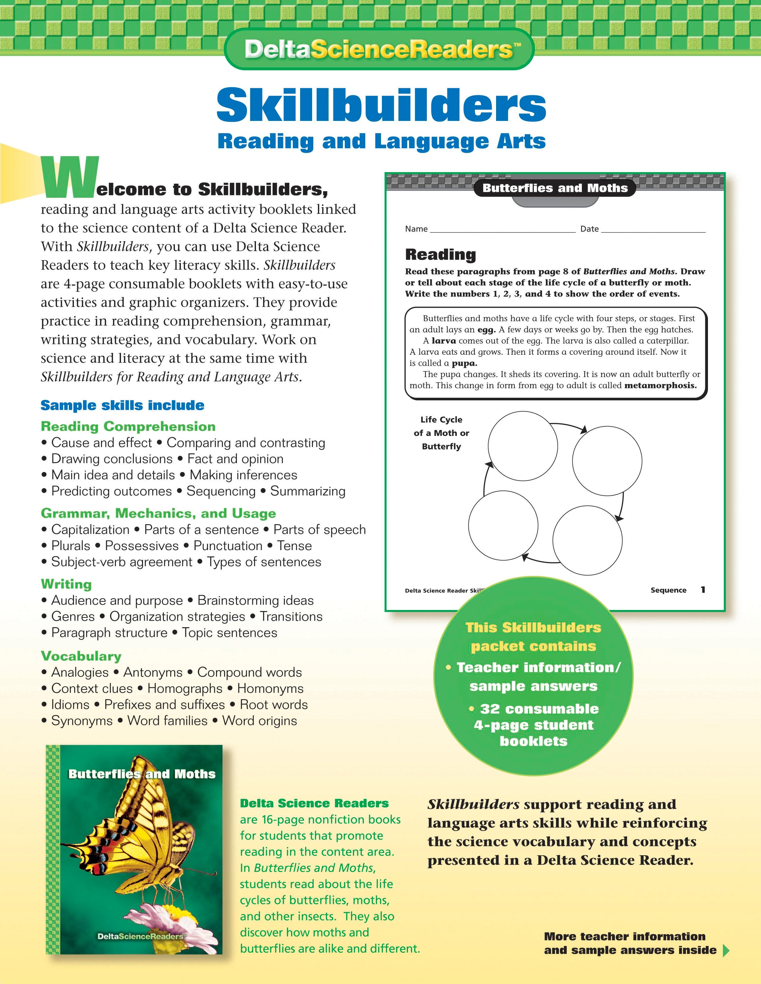 DSR SKILLBLDRS DSM3 BUTTERFLIES 32/PKG