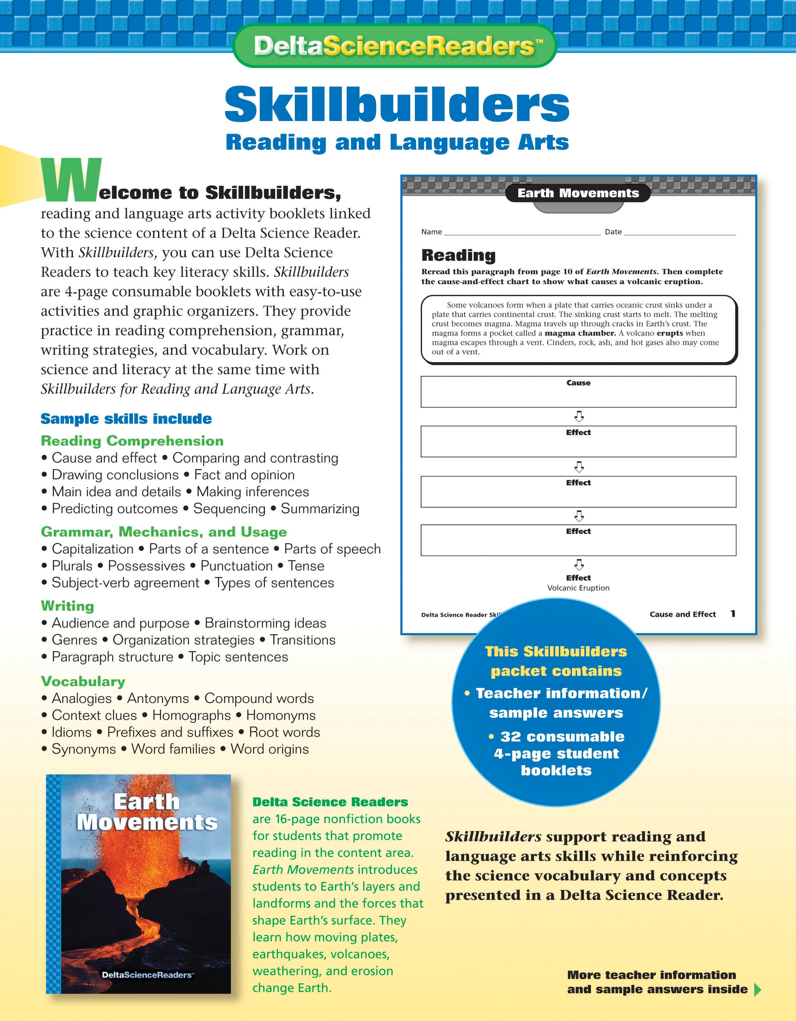 DSR SKILLBLDRS DSM3 EARTH MOVEMNT 32/PKG