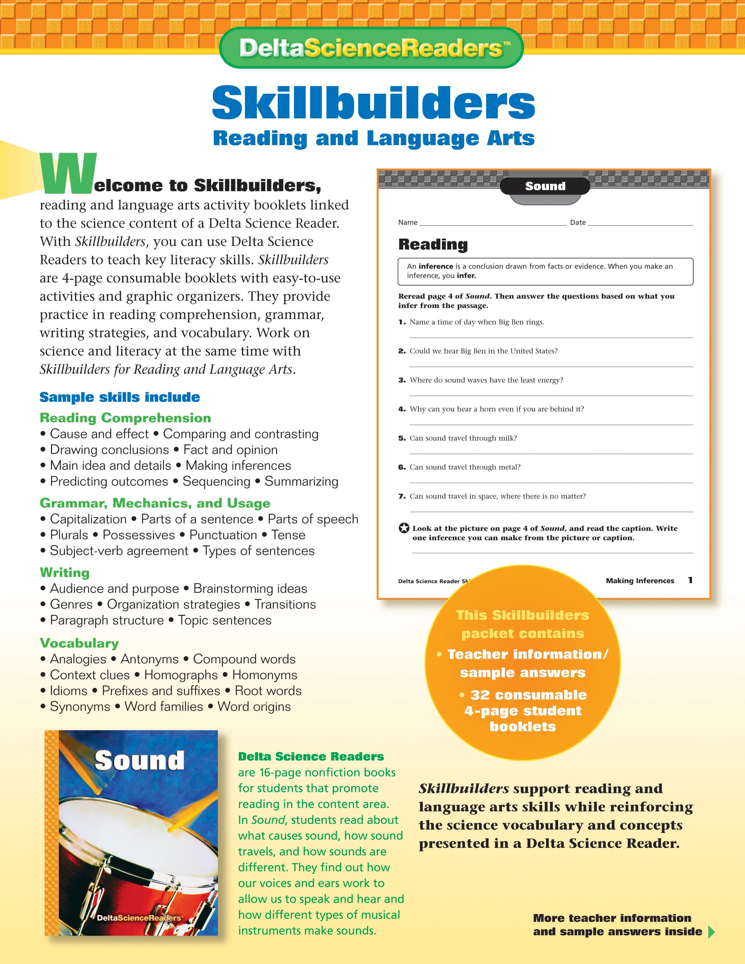 DSR SKILLBLDRS DSM3 SOUND 32/PKG