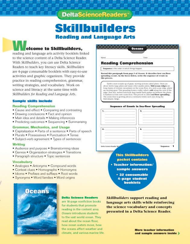 DSR SKILLBLDRS DSM3 OCEANS 32/PKG