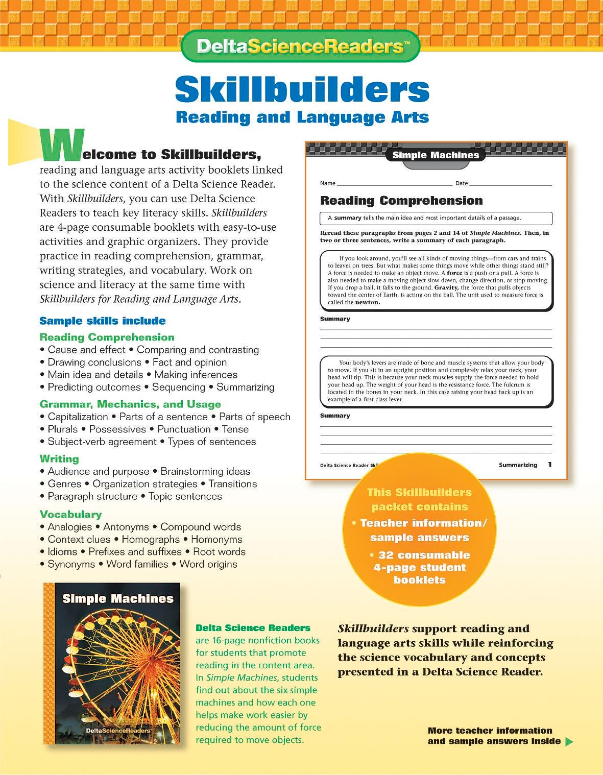 DSR SKILLBLDRS DSM3 SIMPLE MACH 32/PKG