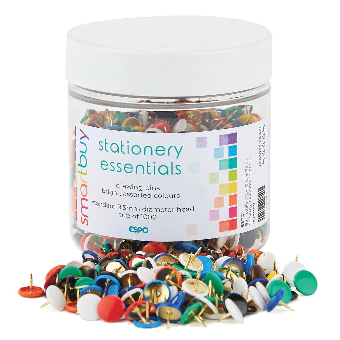 Pin Drawing Ast/Col 9.5Mm Hd Box1000