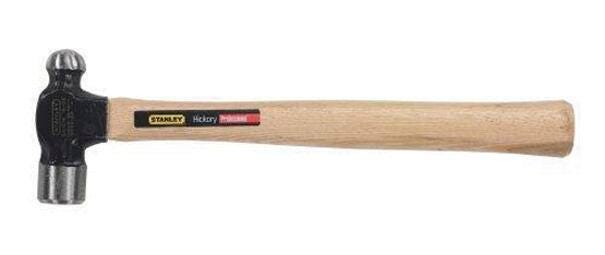 STANLEY - HICKORY HANDLE BALL PEIN HAMMER - 16 OZ