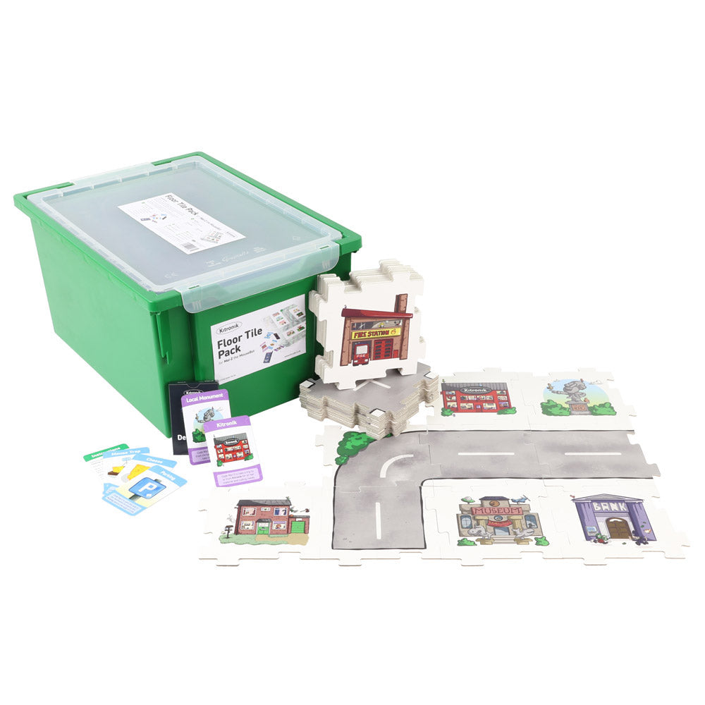 Kitronik Floor Tile Set for MAI-Z the MouseBot