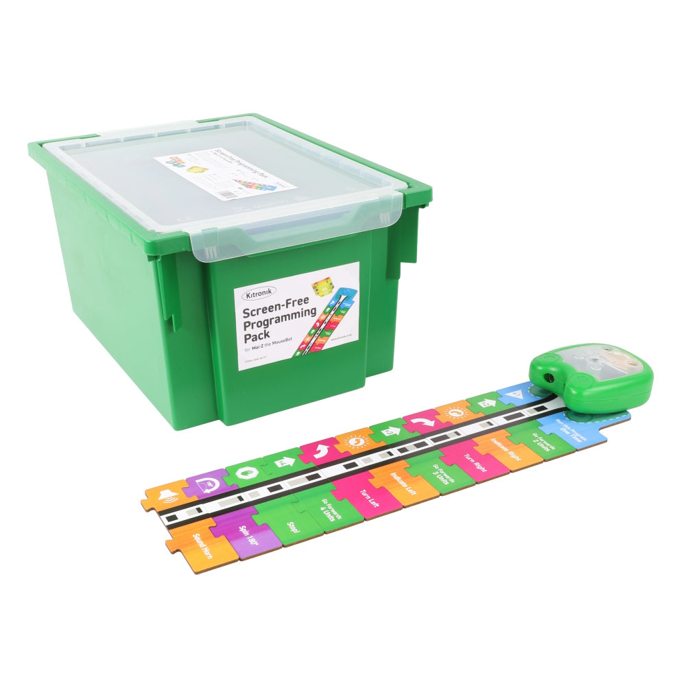 Kitronik Lesson in a Box - Screen Free Coding Pack for MAI-Z the MouseBot