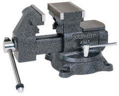 WILTON - REVERSIBLE MECHANICS VISE - 5-1/2 IN JAW WIDTH WITH SWIVEL BASE