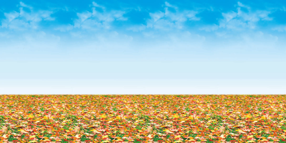 PAC FADELESS DISPLAY PAPER ROLL 1218MMX15M AUTUMN LANDSCAPED 1PC -Min Qty 4