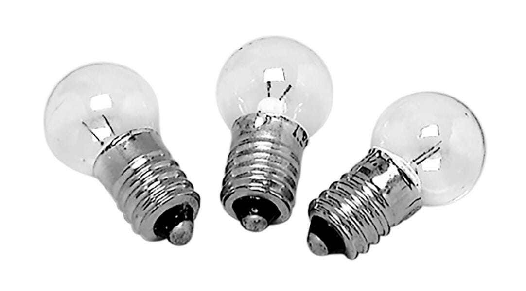 LAMPS MINI BULB 3.8 VOLT DRY PK/10
