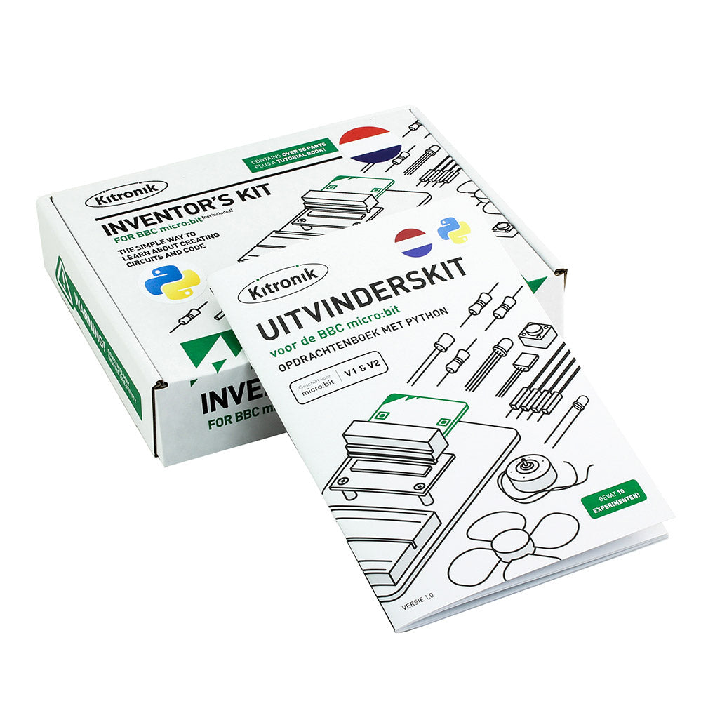 Kitronik micro:bit Inventor Kit - Python version - Dutch