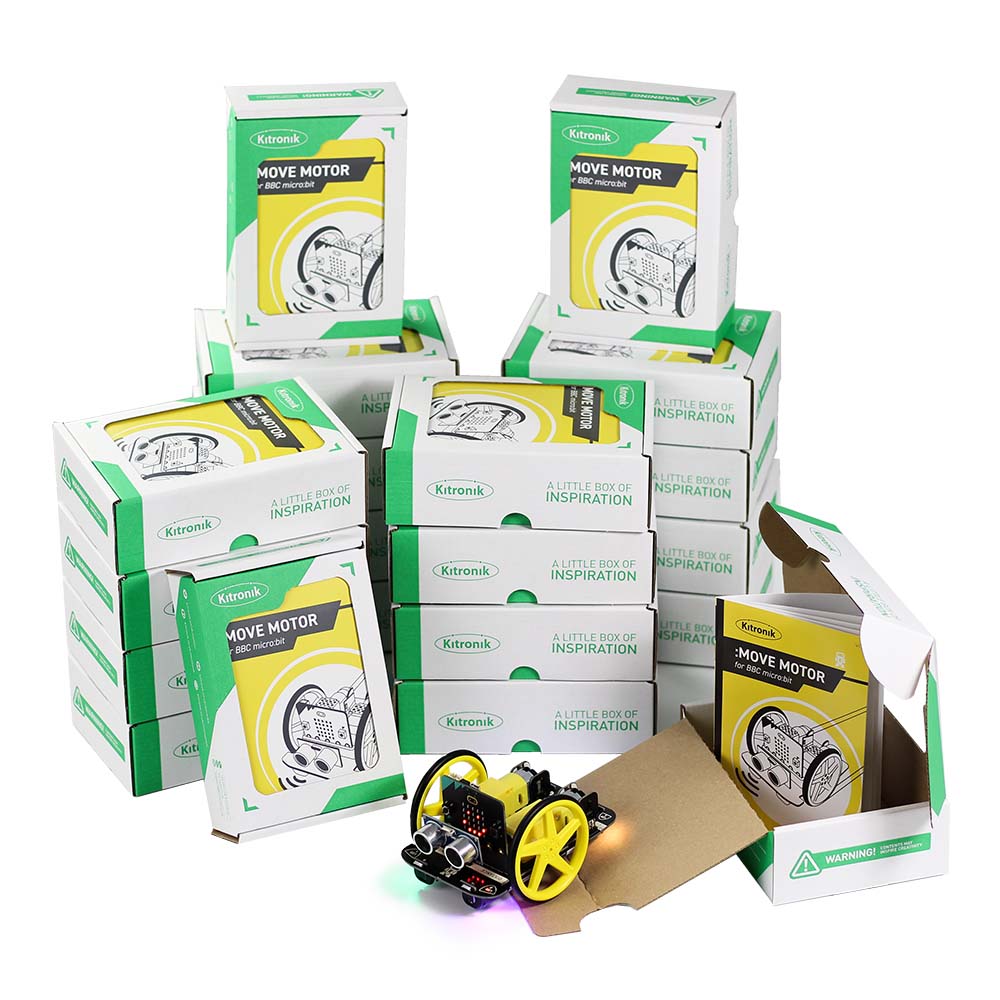 Kitronik :MOVE Motor for the BBC micro:bit- Pack of 20