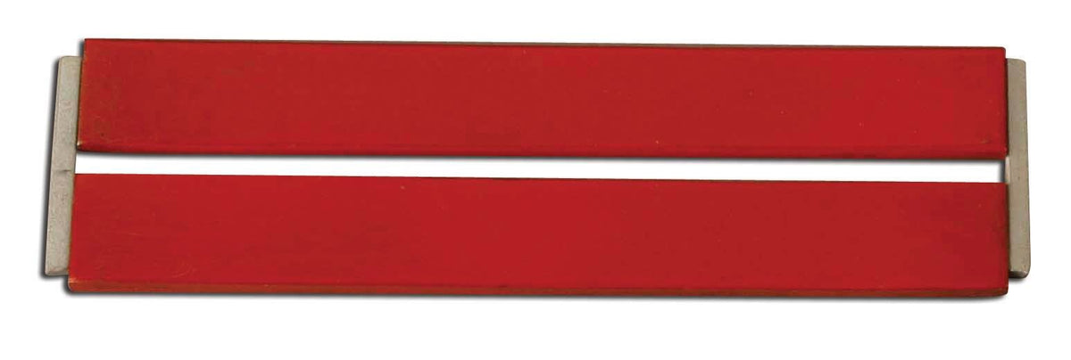 MAGNET STEEL BAR RED 200X19X7MM PK/2