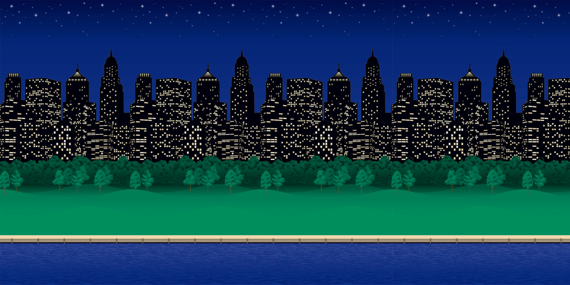 PAC FADELESS DISPLAY PAPER ROLL 1218MMX15M CITY LIGHTS 1PC -Min Qty 4