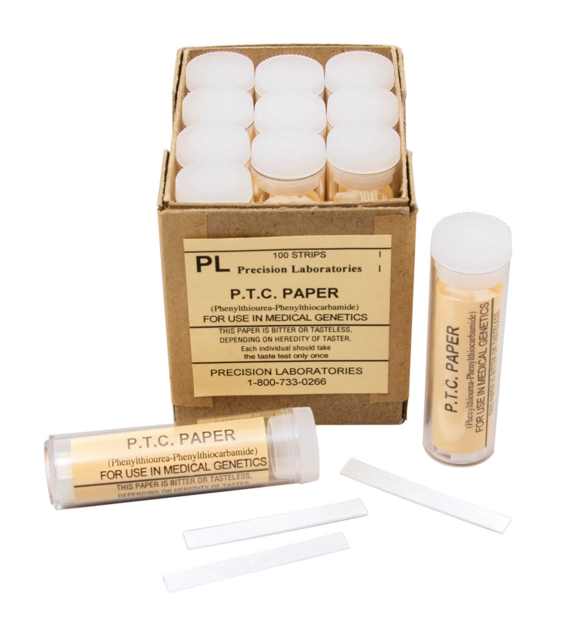 PTC TASTE TEST PAPER, 12/PK