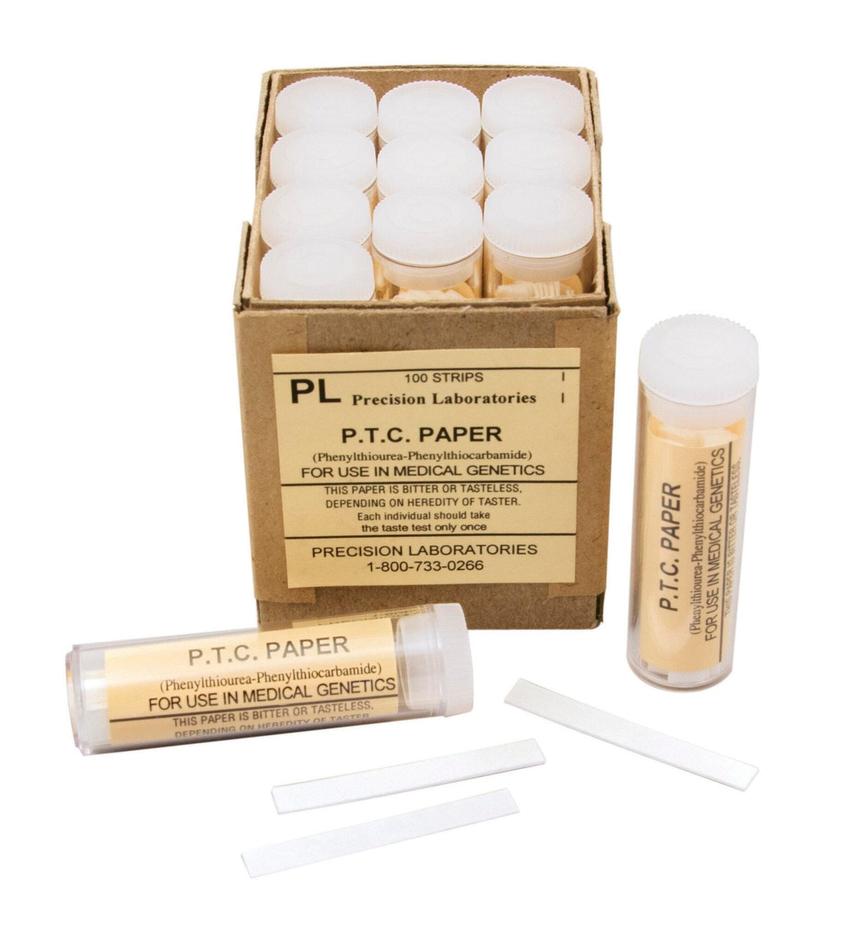 PTC TASTE TEST PAPER, 12/PK