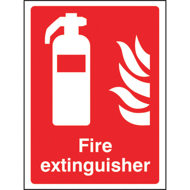 Sign Fire Extinguisher S/A 150X200Mm