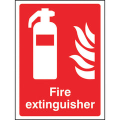 Sign Fire Extinguisher S/A 150X200Mm