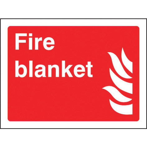 Sign Fire Blanket S/A 200X150Mm