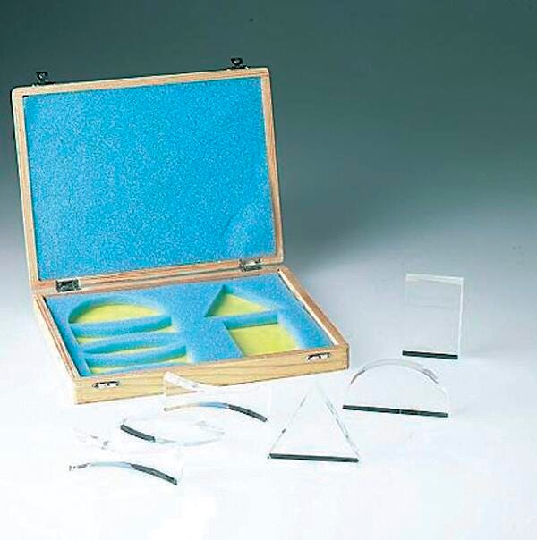 PRISMS- ACRYLIC- SET/6