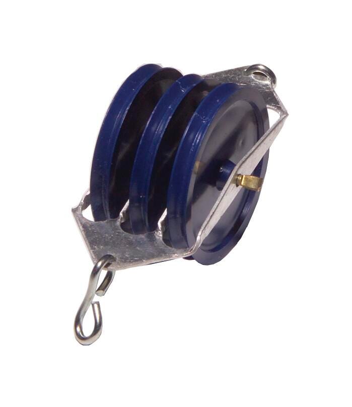 PULLEY TRIPLE 2IN DIA EA