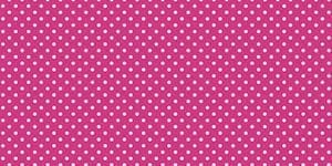 PAC FADELESS DISPLAY PAPER ROLL 1218MMX15M DOTS PINK/WHITE 1PC -Min Qty 4