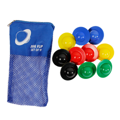 DS Egg Flips Pool Toy (Set of 10) Multicolor
