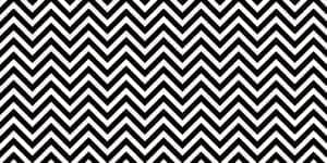 PAC FADELESS DISPLAY PAPER ROLL 1218MMX15M CHEVRON BLACK/WHITE 1PC -Min Qty 4