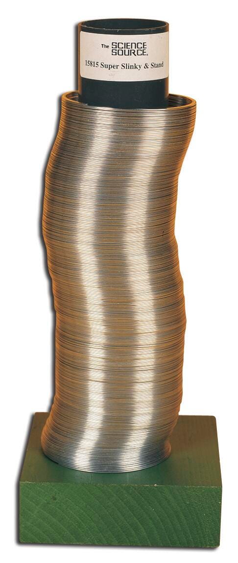 SUPER SLINKY AND STAND EA