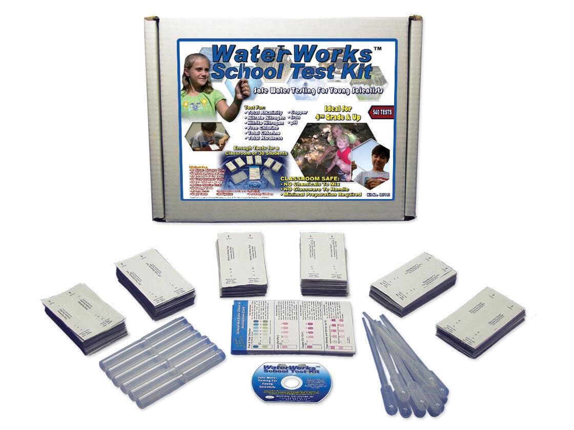 TEST KIT WATERWORKS SENSAFE SCHOOL WATER