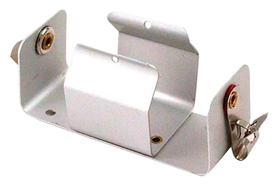 BATTERY HLDR 1D CELL 1.5V W/FAHNSTOCK CLIP