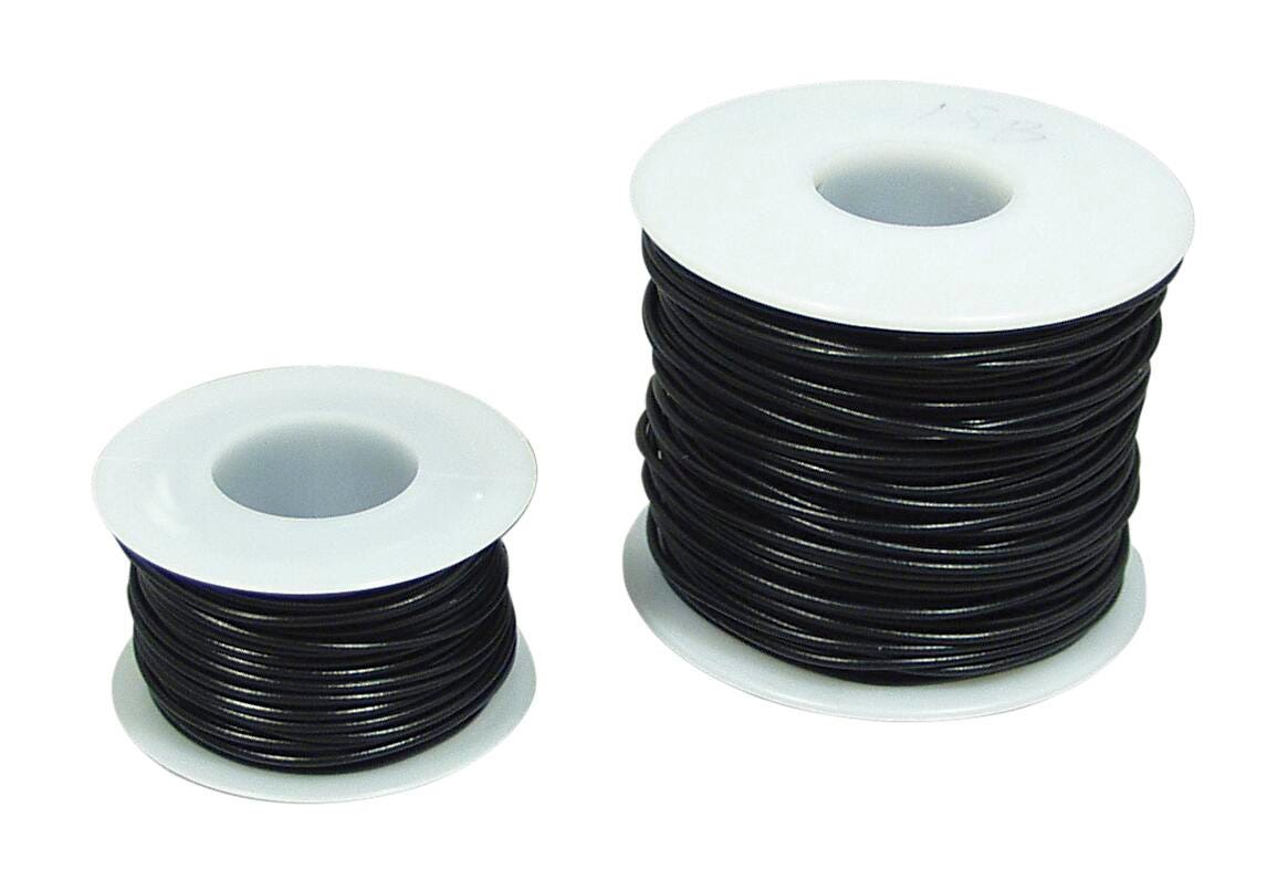 WIRE ANNUNCIATOR BARE SOLID 18LB 0.04 IN DIA 1 LB BLK