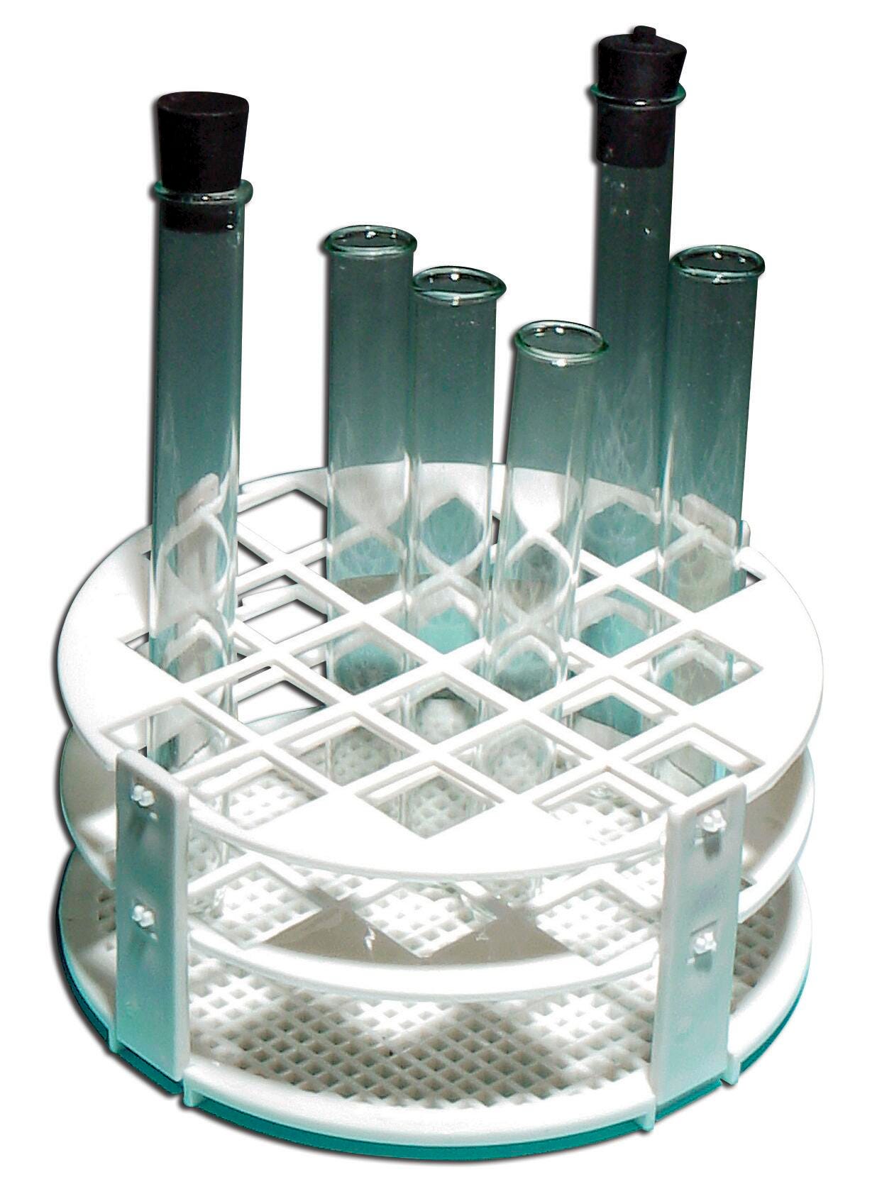 RACK- TEST TUBE- POLYETHYLENE- EA