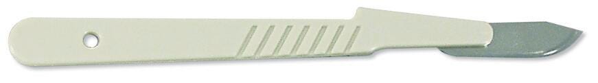 SCALPEL, DISPOSABLE,#4 HANDLE, PK/10