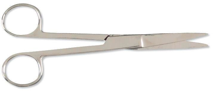 SCISSORS SS SURGICAL 2 SHARP BLADES 6 IN