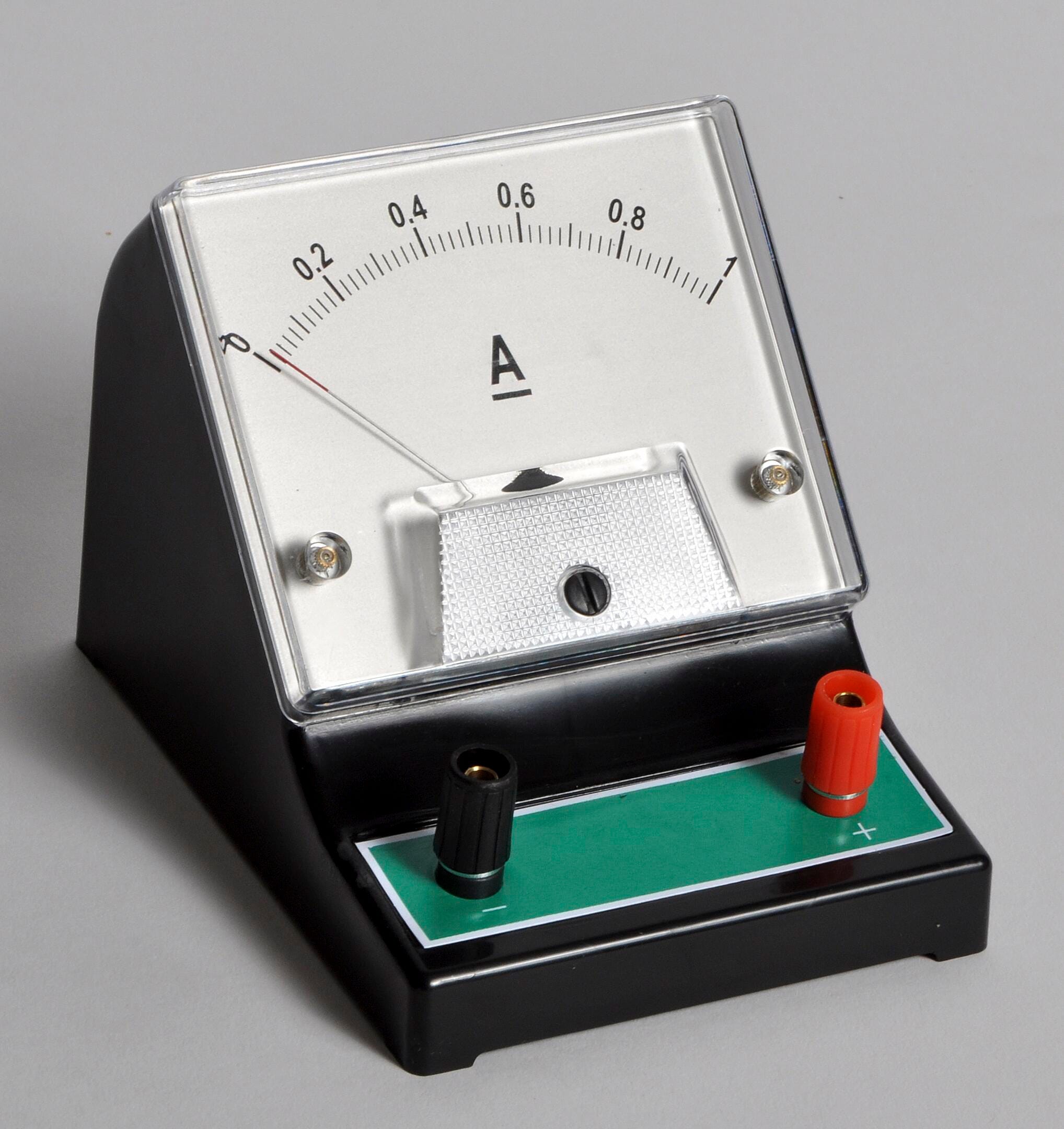 AMMETER DC BENCH 0-1A EA