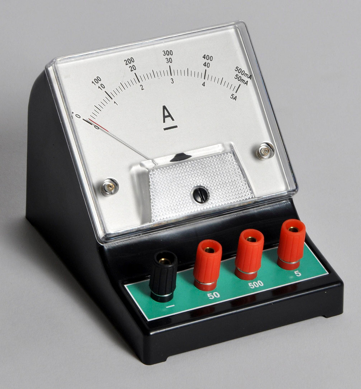 AMMETER DC BENCH TRIPLE RANGE EA
