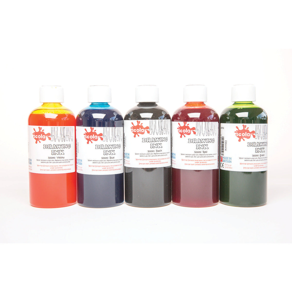 Ink Drawing Brilliant Red 600Ml
